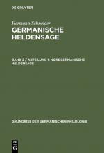 Cover-Bild Hermann Schneider: Germanische Heldensage / Nordgermanische Heldensage