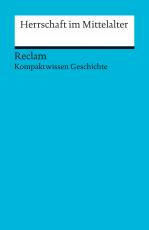 Cover-Bild Herrschaft im Mittelalter