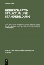 Cover-Bild Herrschaftsstruktur und Ständebildung. Band 3