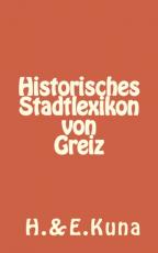 Cover-Bild Historisches Stadtlexikon von Greiz