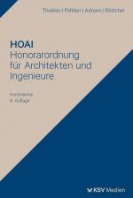 Cover-Bild HOAI – Honorarordnung für Architekten und Ingenieure