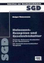 Cover-Bild Holocaust - Rezeption und Geschichtskultur