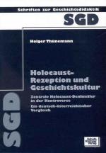 Cover-Bild Holocaust-Rezeption und Geschichtskultur