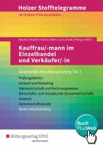 Cover-Bild Holzer Stofftelegramme Baden-Württemberg – Kauffrau/-mann im Einzelhandel und Verkäufer/-in