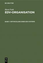 Cover-Bild Horst Futh: EDV-Organisation / Entwicklung eines EDV-Systems