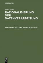 Cover-Bild Horst Futh: Rationalisierung der Datenverarbeitung / EDV für Klein- und Mittelbetriebe