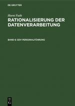 Cover-Bild Horst Futh: Rationalisierung der Datenverarbeitung / EDV Personalführung