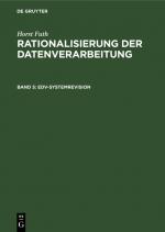Cover-Bild Horst Futh: Rationalisierung der Datenverarbeitung / EDV-Systemrevision