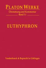 Cover-Bild I 1 Euthyphron