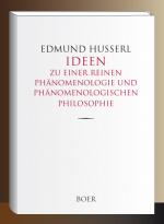 Cover-Bild Ideen zu einer reinen Phänomenologie und phänomenologischen Philosophie