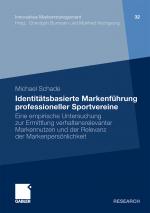 Cover-Bild Identitätsbasierte Markenführung professioneller Sportvereine