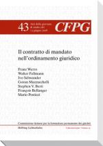 Cover-Bild Il contratto di mandato nell'ordinamento giuridico