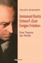Cover-Bild Immanuel Kants Entwurf ›Zum Ewigen Frieden‹