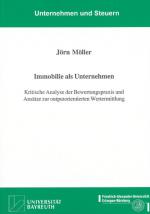 Cover-Bild Immobilie als Unternehmen
