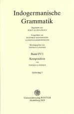 Cover-Bild Indogermanische Grammatik, Bd IV: Wortbildungslehre (Derivationsmorphologie) / Komposition