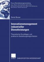 Cover-Bild Innovationsmanagement industrieller Dienstleistungen