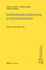 Cover-Bild Institutionelle Evaluierung an Fachhochschulen