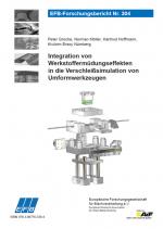 Cover-Bild Integration von Werkstoffermüdungseffekten in die Verschleißsimulation von Umformwerkzeugen