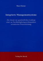 Cover-Bild Integrierte Managementsysteme