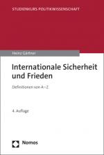 Cover-Bild Internationale Sicherheit und Frieden