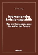 Cover-Bild Internationales Emissionsgeschäft