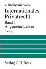 Cover-Bild Internationales Privatrecht Bd. 1: Allgemeine Lehren