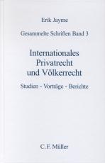 Cover-Bild Internationales Privatrecht und Völkerrecht