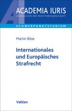 Cover-Bild Internationales und Europäisches Strafrecht