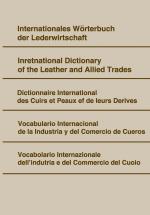 Cover-Bild Internationales Wörterbuch der Lederwirtschaft.