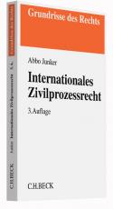 Cover-Bild Internationales Zivilprozessrecht