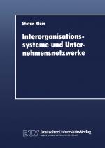 Cover-Bild Interorganisationssysteme und Unternehmensnetzwerke