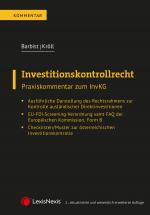 Cover-Bild Investitionskontrollrecht