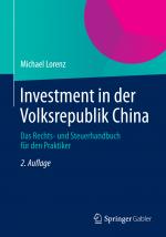 Cover-Bild Investment in der Volksrepublik China