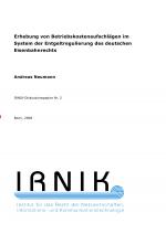 Cover-Bild IRNIK-Diskussionspapiere / IRNIK-Diskussionspapier Nr. 2
