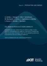 Cover-Bild ISA: Immissionsschutz beim Abbruch - Minimierung von Umweltbelastungen (Lärm, Staub, Erschütterungen) beim Abbruch von Hoch-/Tiefbauten und Schaffung hochwertiger Recyclingmöglichkeiten für Materialien aus Gebäudeabbruch