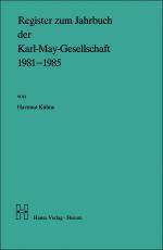 Cover-Bild Jahrbuch der Karl-May-Gesellschaft / Jahrbuch der Karl-May-Gesellschaft