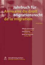 Cover-Bild Jahrbuch für Migrationsrecht - Annuaire du droit de la migration 2005/2006