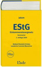 Cover-Bild Jakom Einkommensteuergesetz 2009