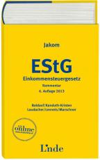 Cover-Bild Jakom Einkommensteuergesetz 2013