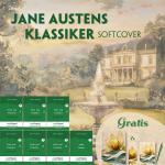 Cover-Bild Jane Austens Klassiker Softcover (7 Bücher + Audio-Online + exklusive Extras) - Frank-Lesemethode