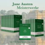 Cover-Bild Jane Austens Meisterwerke (Bücher + Audio-Online) - Lesemethode von Ilya Frank - Zweisprachige Ausgabe Englisch-Deutsch