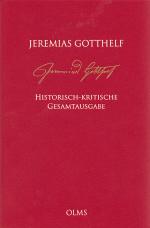 Cover-Bild Jeremias Gotthelf: Historisch-kritische Gesamtausgabe (HKG)