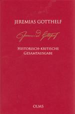 Cover-Bild Jeremias Gotthelf: Historisch-kritische Werkausgabe (HKG)