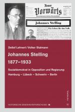 Cover-Bild Johannes Stelling 1877–1933
