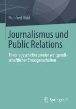 Cover-Bild Journalismus und Public Relations