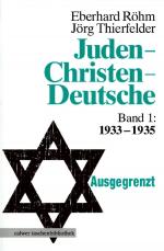 Cover-Bild Juden - Christen - Deutsche