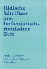 Cover-Bild Jüdische Schriften aus hellenistisch-römischer Zeit, Bd 1: Historische... / 3. Esra-Buch