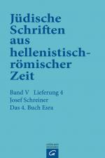 Cover-Bild Jüdische Schriften aus hellenistisch-römischer Zeit, Bd 5: Apokalypsen / Das 4. Buch Esra