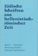 Cover-Bild Jüdische Schriften aus hellenistisch-römischer Zeit, Bd 5: Apokalypsen / Zephanjas Apokalypsen