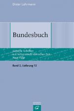 Cover-Bild Jüdische Schriften aus hellenistisch-römischer Zeit - Neue Folge... / Bundesbuch
